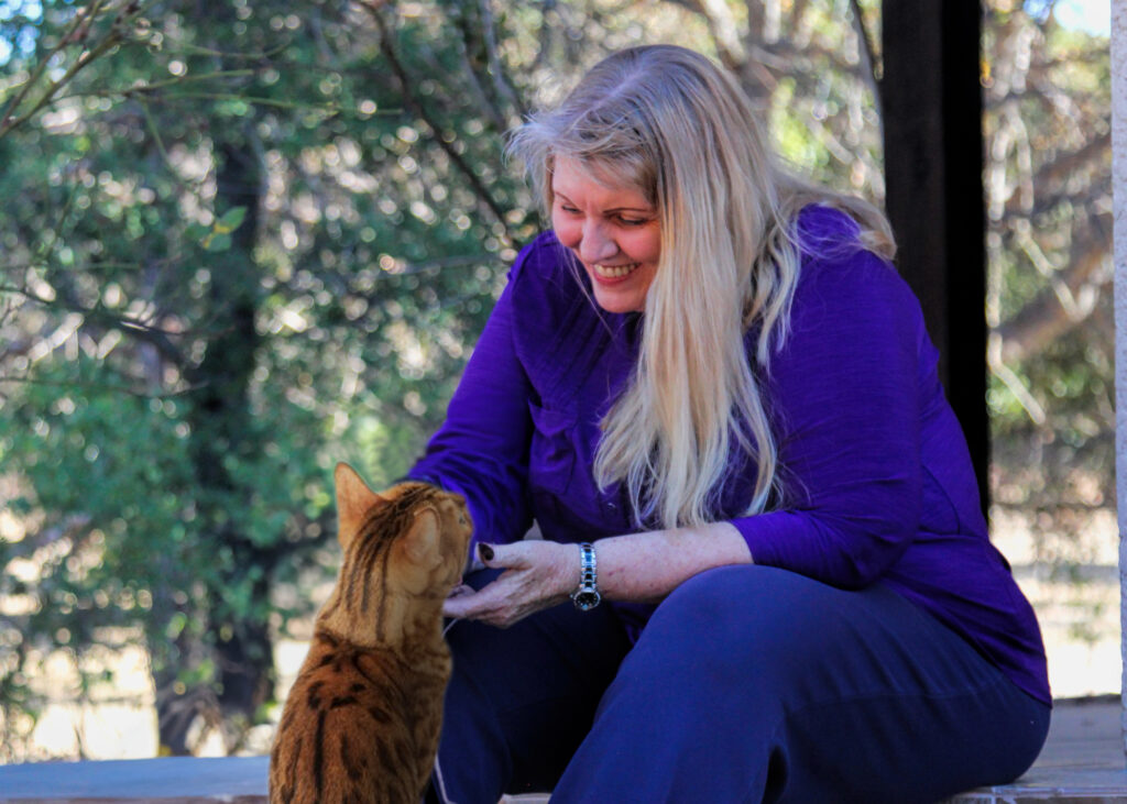 Suzan and Cat Talking